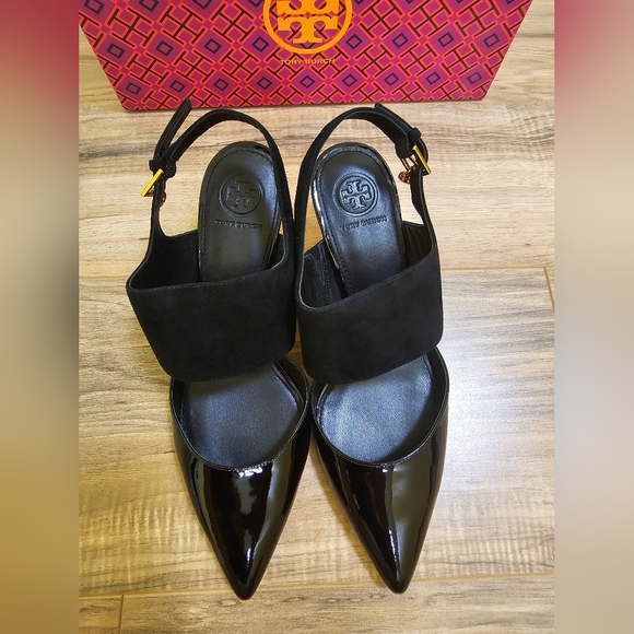 🎉HOST PICK🎉 Tory Burch 'Ashton' Slingback Sandal, size US 7.5 M - Picture 3 of 13
